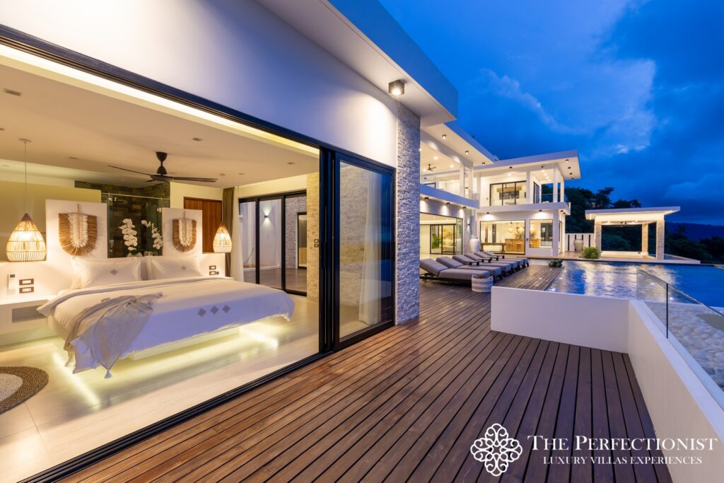 Breathtaking 5-Bedrooms Sea View Luxury Villa For Rent on Koh Samui’s Bophut Hill