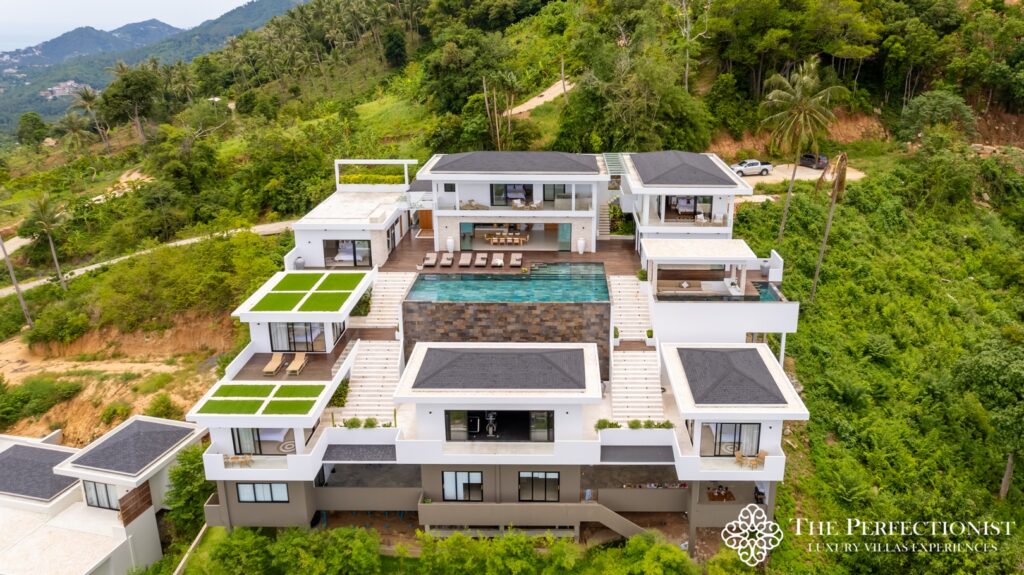 Breathtaking 5-Bedrooms Sea View Luxury Villa For Rent on Koh Samui’s Bophut Hill