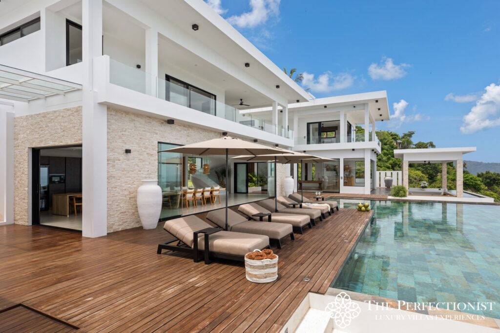 Breathtaking 5-Bedrooms Sea View Luxury Villa For Rent on Koh Samui’s Bophut Hill