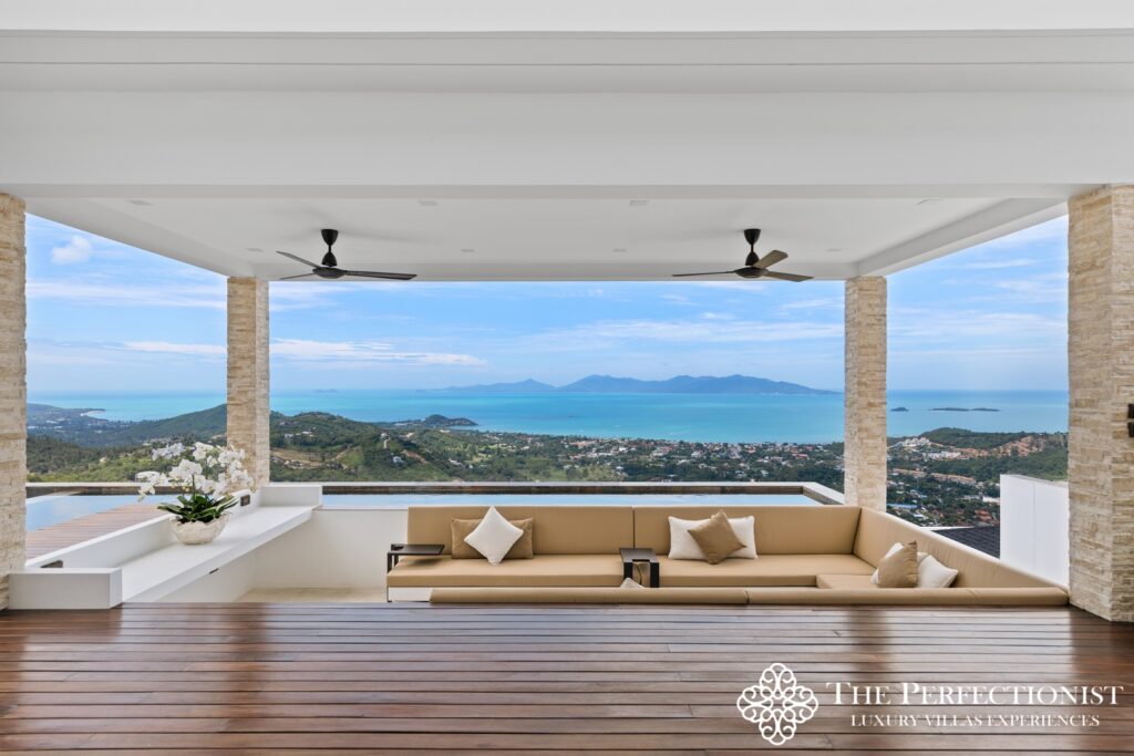 Breathtaking 5-Bedrooms Sea View Luxury Villa For Rent on Koh Samui’s Bophut Hill